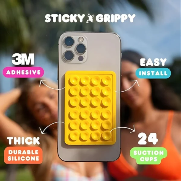 11 (1) حامل الهاتف اللاصق Sticky Grippy